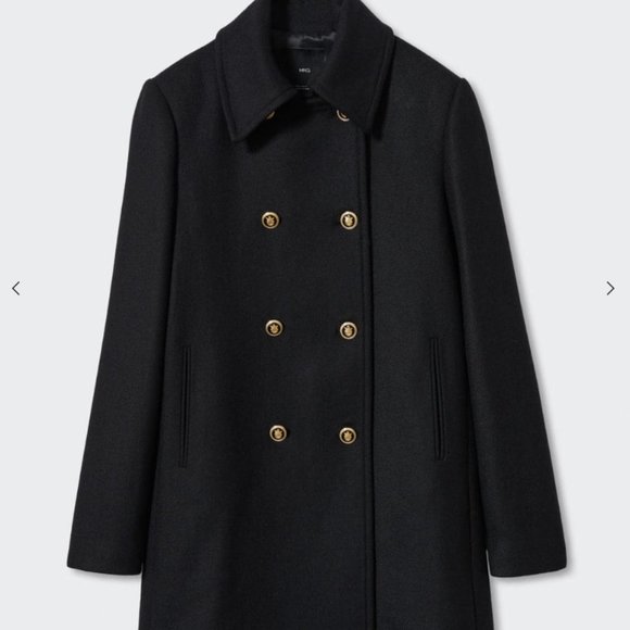 Mango Black Coat - Picture 3 of 3